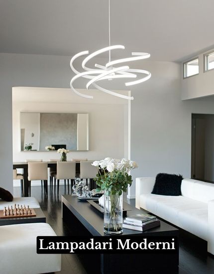 Lampadario moderno